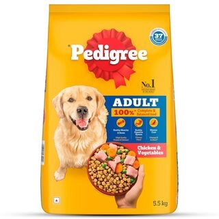 Pedigree Adult Dry Dog Food, Chicken & Vegetables