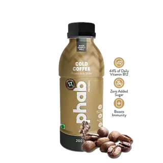 Phab Protein Milkshake - Cold Coffee