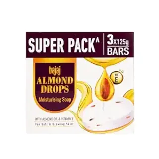 Bajaj Almond Drop Soap (Pack of 3)