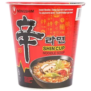 Nongshim Shin Cup Noodle Soup - Gourmet Spicy