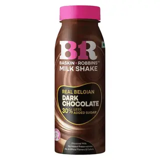 Baskin Robbins Milk Shake Dark Chocolate