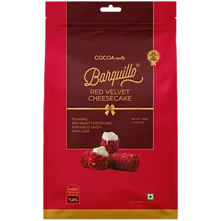 Barquillo Cocoa Melts Red Velvet Cheesecake