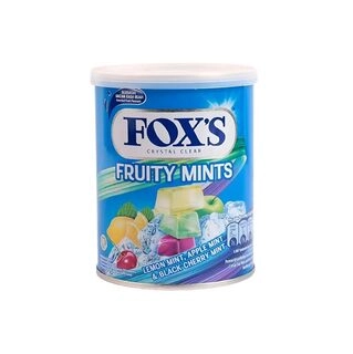 Fox Crystal Fruit Mints Tin 180Gm