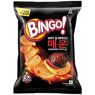 Bingo Potato Chips - Hot & Spicy Korean Style