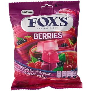 Fox's Crystal Clear Berries Flavoured Candy