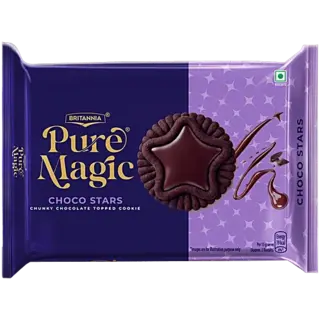 Britannia Pure Magic Choco Stars Cookies