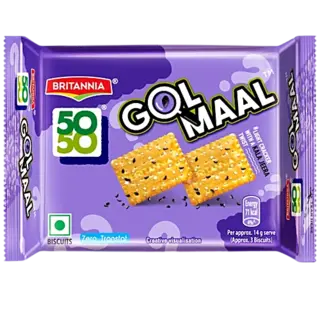Britannia 50-50 Golmaal Cracker With Kala Jeera
