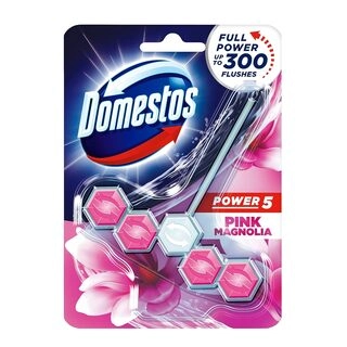 Domestos Power 5 Blocks Pink Magnolia