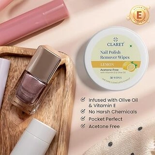 Claret Nail Polish Remover Lemon