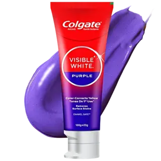 Colgate Visible White Purple Toothpaste