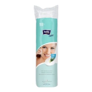 Bella Cotton Pads Round with Aloe Vera Extract