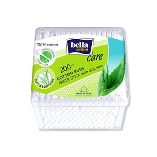  Bella Cotton Buds with Paper Stick Aloe Vera Extract 