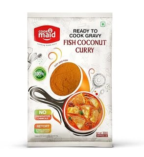 Cook Maid Ready To Cook Gravy Fish Coconut Curry