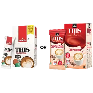 Continental 3-In-1 Cappuccino Premix Coffee Powder