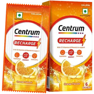 Centrum Recharge Orange Flavour Instant Energy Mix