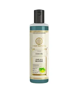 Khadi Natural Herbal Amla And Brahmi Hair Oil