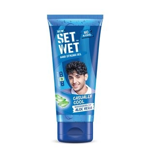 Set Wet Hair Gel Style Casually Cool 