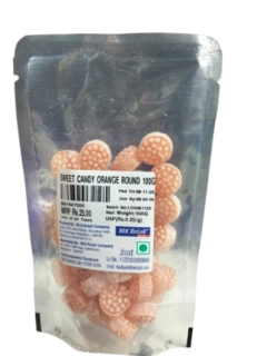 Sweet Candy Orange Round