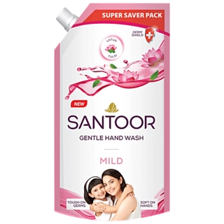 Santoor Mild Lotus & Tulsi Hand Wash