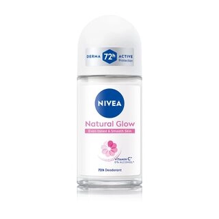 NIVEA Natural Glow Smooth Skin Deodorant Underarm Roll On