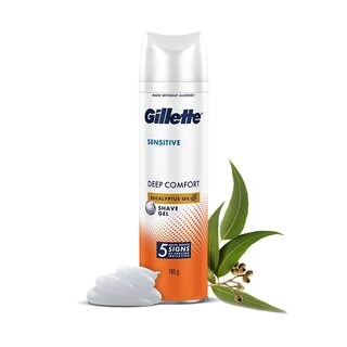 Gillette Sensitive Shave Gel, Deep Comfort