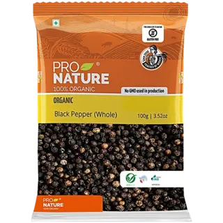 Pro Nature 100% Organic Black Pepper