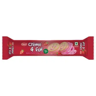 Dukes Creme 4 Fun Strawberry Sandwich Biscuits