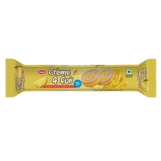 Dukes Crème 4 Fun Pineapple flavoured Sandwich Biscuits