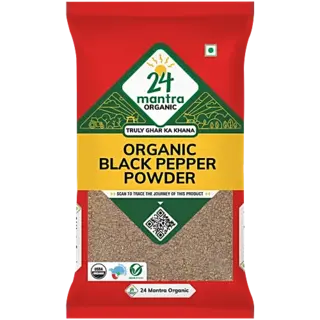 24 Mantra Organic Black Pepper Powder