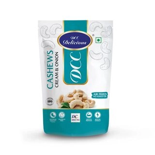 Delicious Roasted Cashews (Cream & Onion)