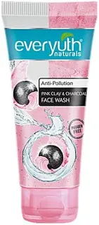 Everyuth Anti-Pollution Pink Clay & Charcoal Face Wash
