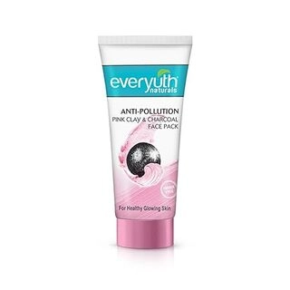 Everyuth Naturals Anti Pollution Pink Clay & Charcoal Face Pack
