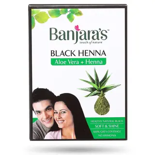 Banjara's Black Henna with Aloe Vera