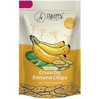 Flyberry Gourmet Crunchy Banana Chips