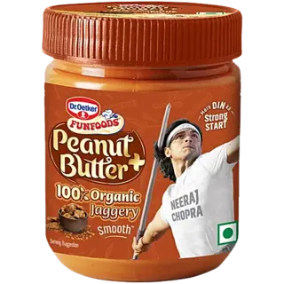 Dr.Oetker Funfoods Peanut Butter & Organic Jaggery Smooth