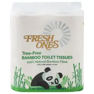 Fresh Ones Bamboo Toilet Tissue 3 Ply