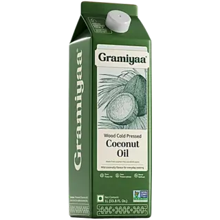 Gramiyaa Coconut Oil Wood Cold Pressed