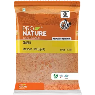 Pro Nature Organic Masoor Dal -Split