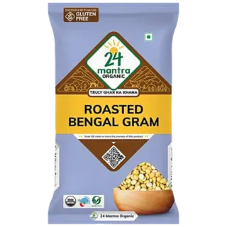 24 Mantra Organic Roasted Bengal Gram