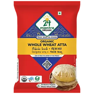 24 Mantra Organic Whole Wheat Atta