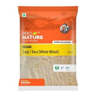  Pro Nature 100% Organic Whole Wheat Sooji Rava