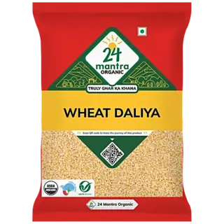 24 Mantra Organic Wheat Daliya