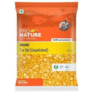 Pro Nature Organic Unpolished Tur / Arhar Dal 