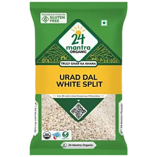 24 Mantra Organic Urad Dal White Split
