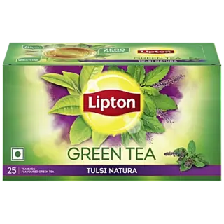 Lipton Tulsi Natura Green Tea Bags