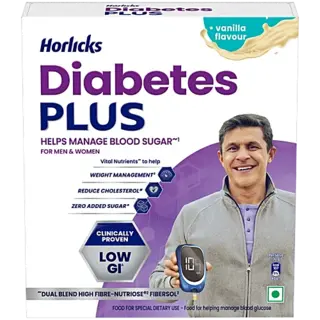 Horlicks Diabetes Plus, Vanilla - Helps Manage Blood Sugar