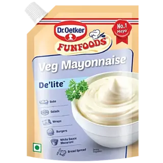 Funfoods Veg Mayonnaise - De'lite