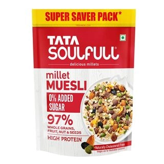 Soulfull 0% Added Sugar Millet Muesli