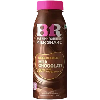 Baskin Robbins Real Belgian Milk Chocolate Milk Shake