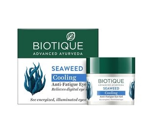 Biotique Cooling Anti Fatigue Eye Gel - Seaweed